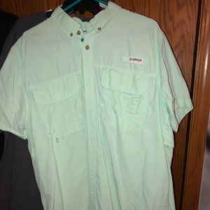 Magellan Mint color fishing shirt
